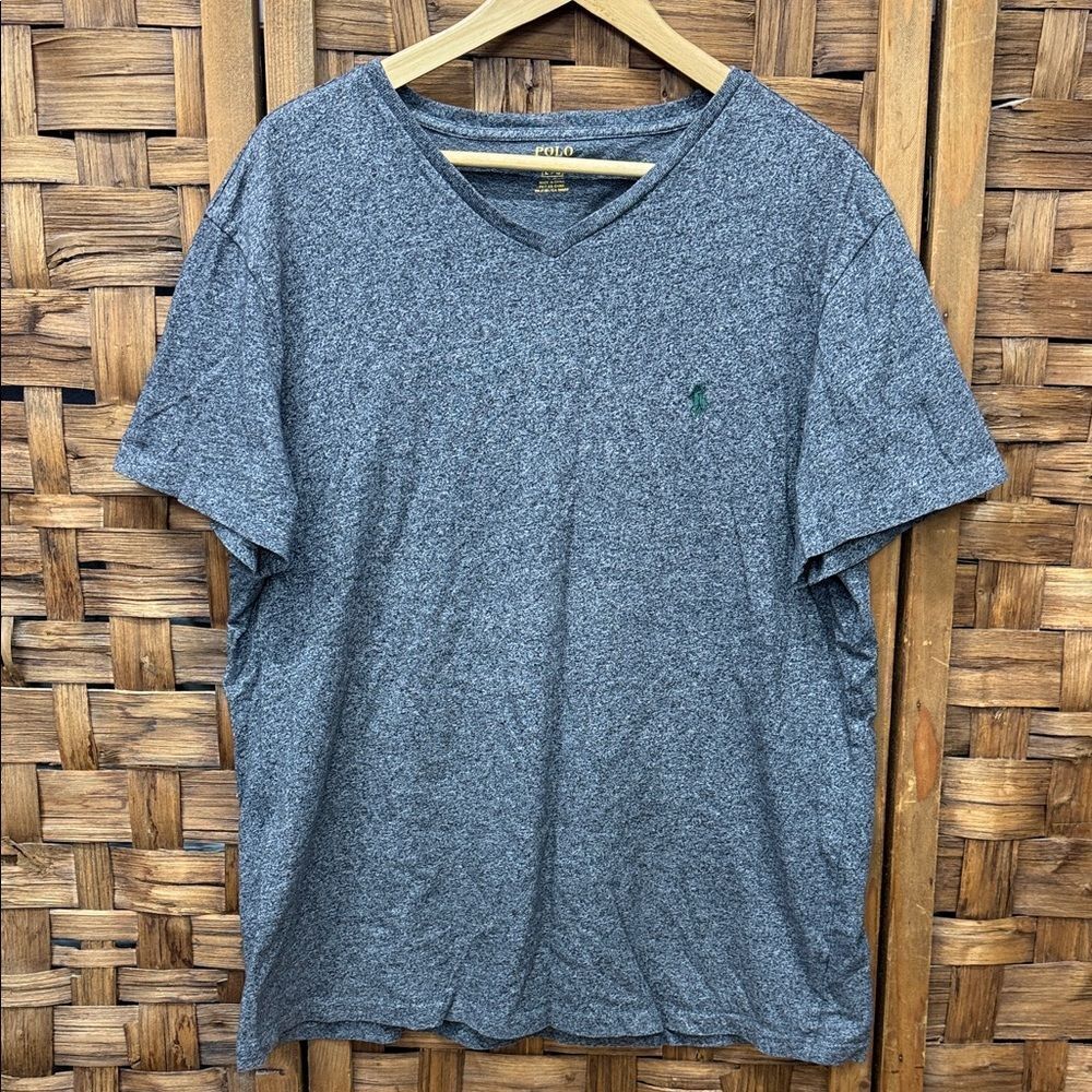 Polo Ralph Lauren Gray V-Neck Tee